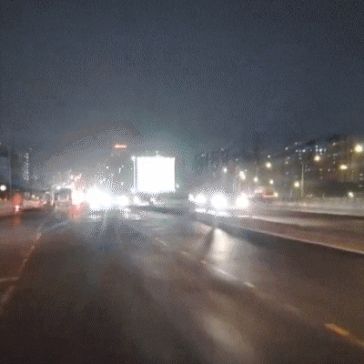 LunaDrive glasses reducing headlight glare